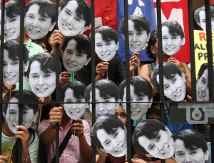 Philippines Myanmar Opposition Leader