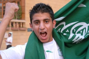 SAUDI-FBL-ASIA2007-JPN-KSA-CELEBRATIONS